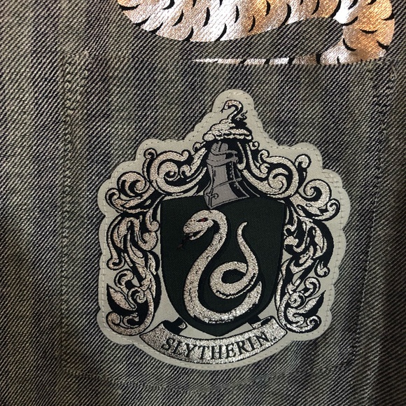 NWT Harry Potter Slytherin nightshirt size M - Picture 7 of 8